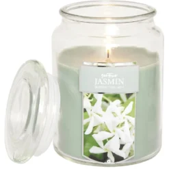 Bougie parfumée bonbonnière en verre