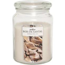 Bougie parfumée bonbonnière en verre