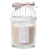 Bougie parfumée cage à oiseau senteur jasmin orchidée 36H