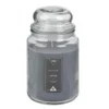 Bougie parfumée dans Bonbonnière senteur poudre de Coton Gris