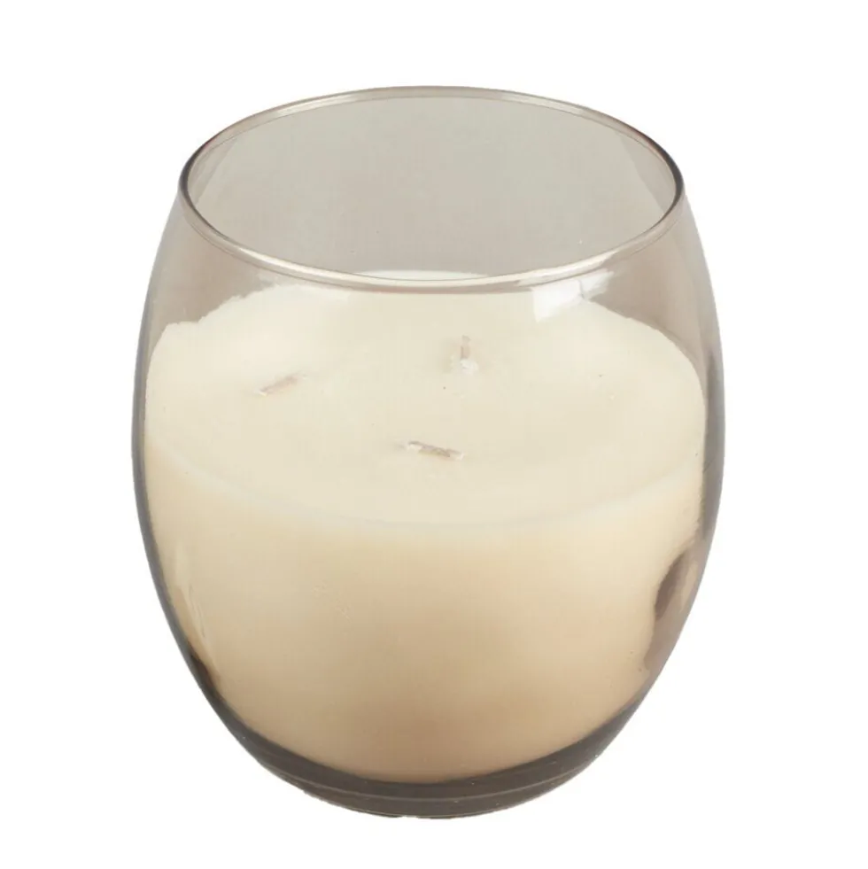 Bougie parfumée dans verre senteur cachemire 36H