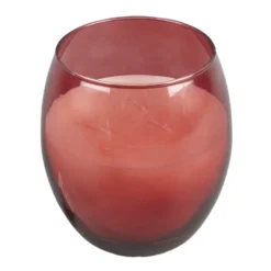 Bougie parfumée dans verre senteur fruits rouges 36H