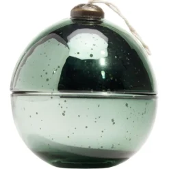 Bougie parfumée design boule de Noël