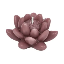 Bougie parfumée design fleur