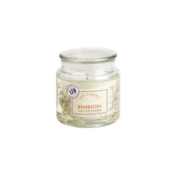 Bougie parfumée 12H avec décor intérieur LED - 4 modèles