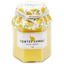 Bougie parfumée imitation pot de confiture