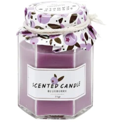Bougie parfumée imitation pot de confiture