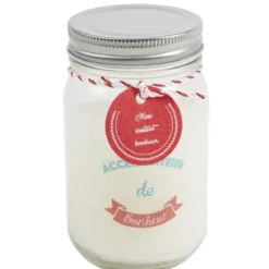 Bougie parfumée à message