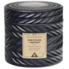 Bougie parfumée noire design relief senteur d'Orient 25H