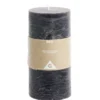 Bougie pilier noire 50H