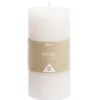 Bougie pilier rose 50H