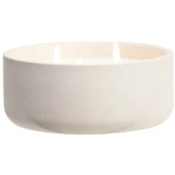 Bougie ronde dans pot en céramique Ø16 cm