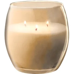 Bougie XL dans verre senteur ambre patchouli 36H