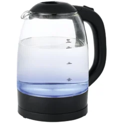 Bouilloire LED en verre 1,7L