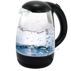 Bouilloire LED sans fil couleurs variables Homday en verre 1,7L