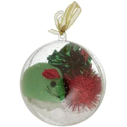 Boule surprise de Noël pour chat