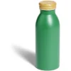 Bouteille isotherme 400ml inox et bois - 4 coloris