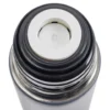 Bouteille isotherme thermos inox 500ml avec tasse intégrée gris foncé Ø7xH24cm