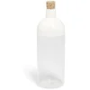 Bouteille récipient 900ml plastique transparent