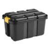Box de rangement brico noir 50L