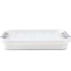 Box de rangement pliable 45L à roulettes 61x32xH43cm