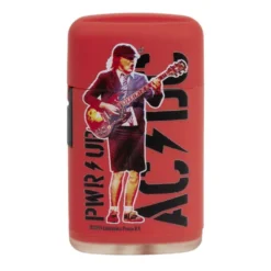 Briquet tempête PROF groupe ACDC H7cm (4 modèles)