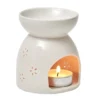 Brûle parfum céramique blanc
