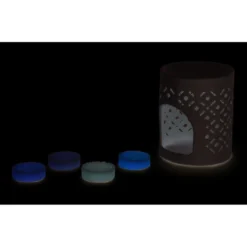 Brûle parfum en céramique avec 4 galets de cire parfumés