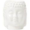 Brûle parfum tête Bouddha en grès (2 modèles)