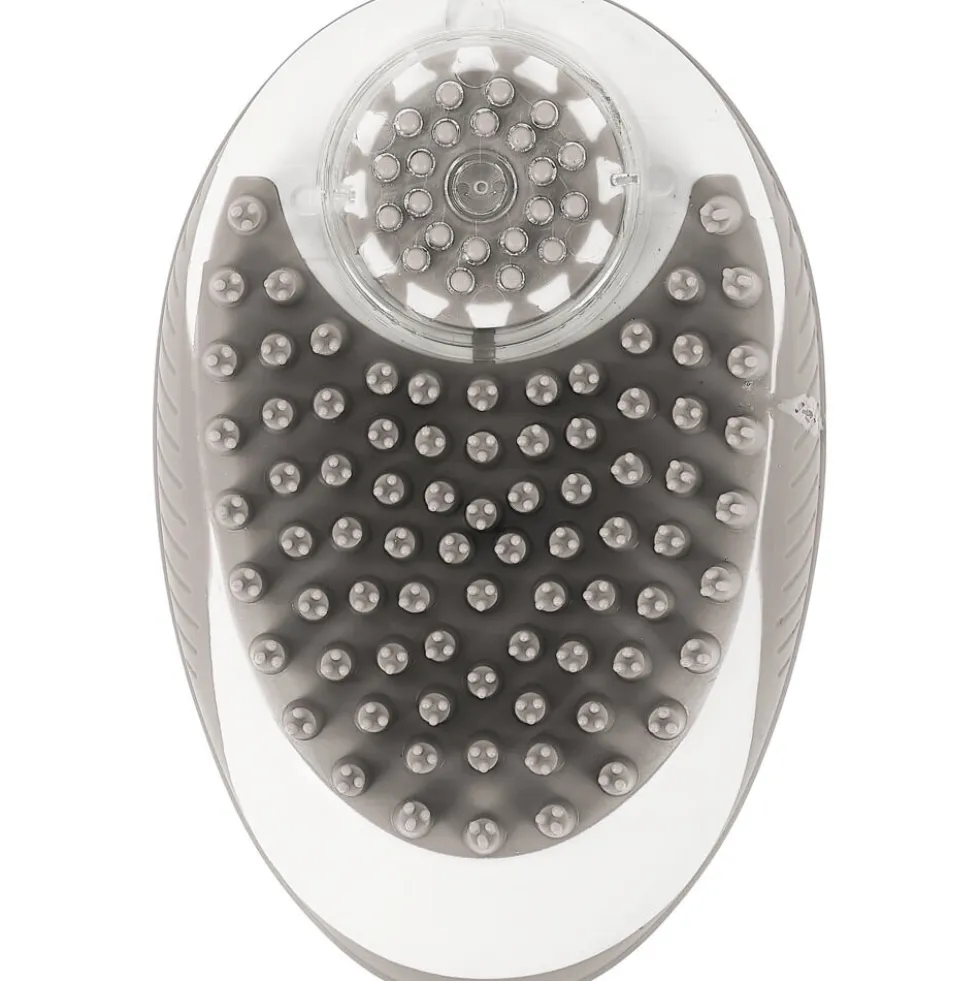 Brosse animal avec réservoir shampooing