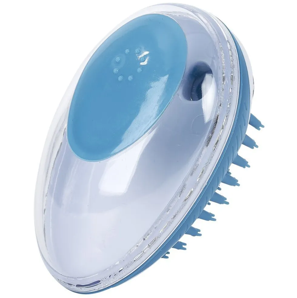 Brosse animal avec réservoir shampooing