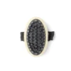 Brosse animal ovale caoutchouc et bambou