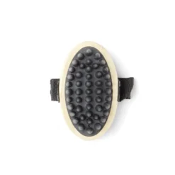Brosse animal ovale caoutchouc et bambou