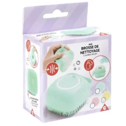 Brosse de nettoyage silicone avec réservoir (3 modèles)