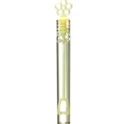 Bâtonnet bulle à savon x8 tube coloré avec embout forme fleur 5ml