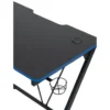 Bureau gaming pro max métal noir 80x50xH75cm