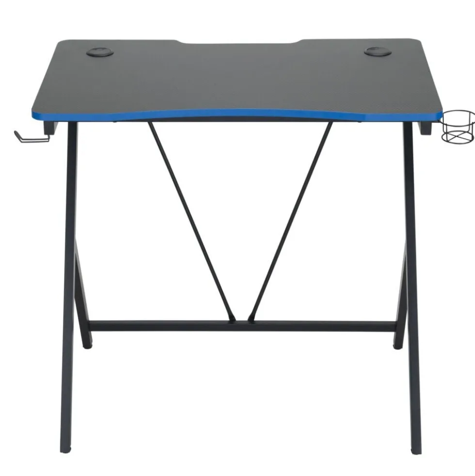 Bureau gaming pro max métal noir 80x50xH75cm