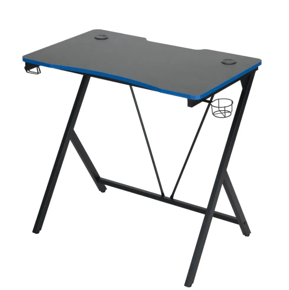 Bureau gaming pro max métal noir 80x50xH75cm