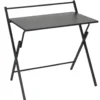 Bureau pliable en bois Pop noir 83x54xH84,5cm
