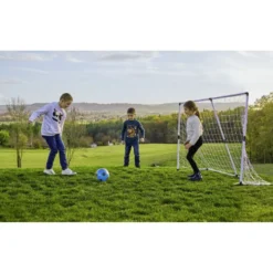 But de football 2en1 avec ballon et gonfleur