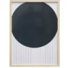 Cadre décoratif en bois MDF et papier 30x40cm (2 modèles)