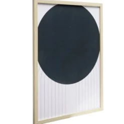 Cadre décoratif en bois MDF et papier 30x40cm (2 modèles)