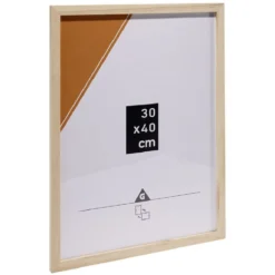 Cadre photo bois 32x42cm pour photo 30x40cm