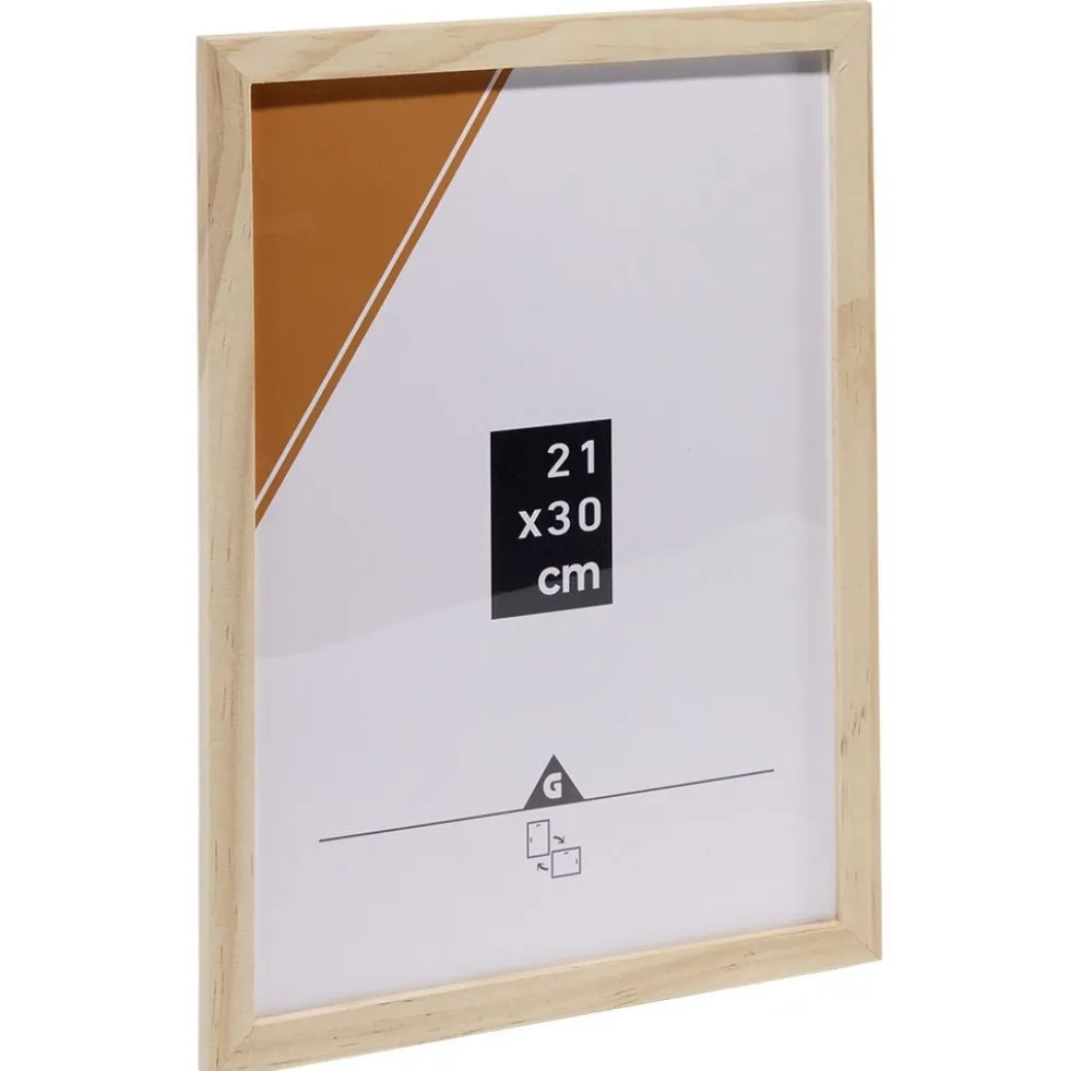 Cadre photo bois 23x32cm pour photo 21x30cm