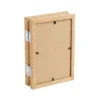 Cadre photo double en bois 25x17cm pour photo 10x15cm
