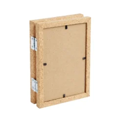 Cadre photo double en bois 25x17cm pour photo 10x15cm