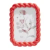 Cadre photo plastique contour torsadé 13x18cm (4 modèles)