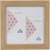 Cadre photo pêle-mêle bois naturel 2 vues 10x15cm