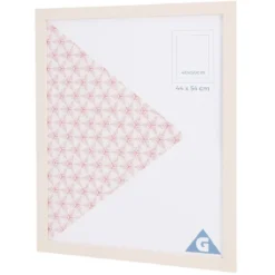 Cadre photo rose 44x54cm pour photo 40x50cm
