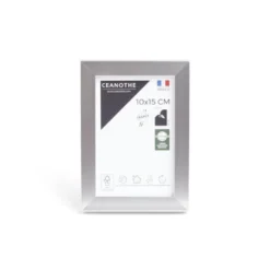 Cadre photo résine gris acier 12,7x17,7cm pour photo 10x15cm